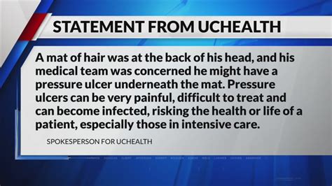UCHealth responds to case of Native American patient's protested haircut